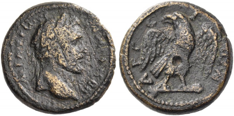 Argolis, Argos. Antoninus Pius, 138-161. Assarion circa 138-161, Æ 8.55 g. ΑVΤ Α...