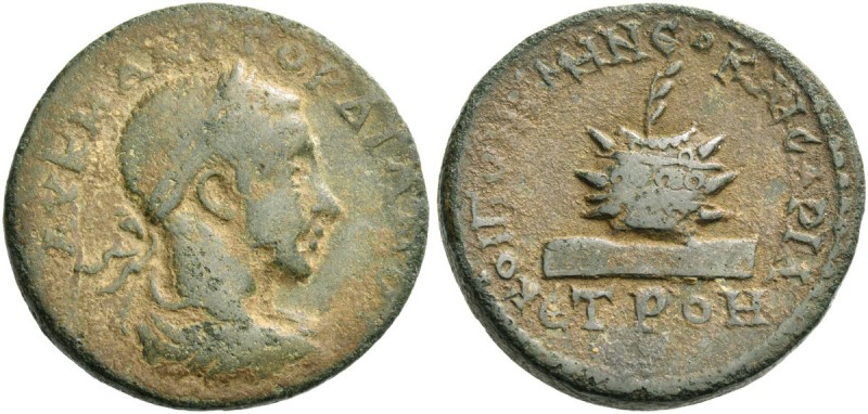 Neocaesarea. Gordian III, 237-244. Bronze 178 (241-242), Æ 13.87 g. AY K M ANT Γ...