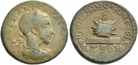 Neocaesarea. Gordian III, 237-244. Bronze 178 (241-242), Æ 13.87 g. AY K M ANT ΓOPΔIANO[C] Laureate, draped and cuirassed bust r. Rev. KOIΠ[ONT]NH NEO...