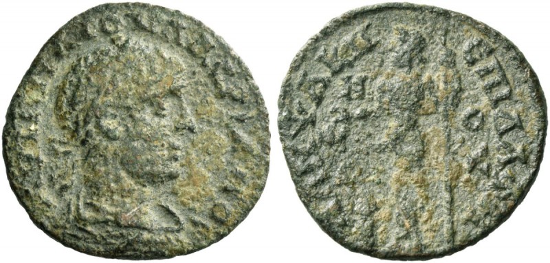 Lampsacus. Valerian, 253-260. Bronze circa 253-260, Æ 4.63 g. AVT K Π ΛI OVAΛEPI...