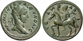 Parium. Severus Alexander, 222-235. Bronze, circa 222-235, Æ 18.18 g. IMP C M AVR SEV ALEXND AVG Radiate head r. Rev. C G – I H – P – AR Emperor, on h...