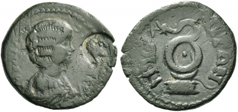 Pionia. Julia Domna, wife of Septimius Severus. Bronze circa 193-217, Æ 4.73 g. ...