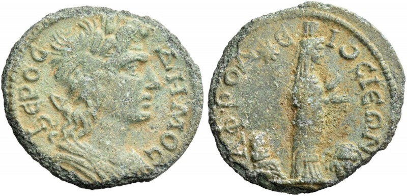 Aphrodisias. Pseudo-autonomous issues. Time of Augustus. Bronze circa 1st centur...