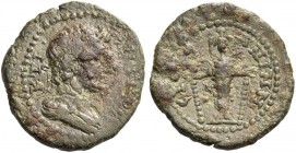 Lydia, Aninetus. Pseudo-autonomous issues. Bronze, Ktimenos magistrate circa 30 BC – AD 276. Æ 3.19 g. KTI[MENOC] Youthful male, diademed, draped bust...