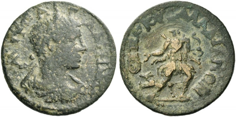 Daldis. Gallienus, 253-268. Bronze circa 253-268, Æ 5.94 g. AVT KΠΛI – ΓAΛΛIHNOC...