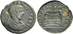 Hieropolis. Severus Alexander caesar, 221-222. Bronze circa 221-222, Æ 10.25 g. [M AV A] ΛEΞANΔPOC KAIC Bareheaded, draped and cuirassed bust r. Rev. ...