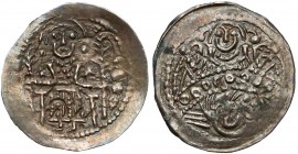 Bolesław V Wstydliwy, Denar Kraków (1250/54) - św. Stanisław / św. Wojciech