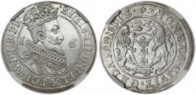 Zygmunt III Waza, Ort Gdańsk 1623 - jak CIAIT - rzadki R4