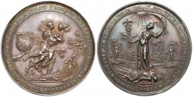 Medal rokowania pokojowe w wojnie 30-letniej 1644 (DADLER)