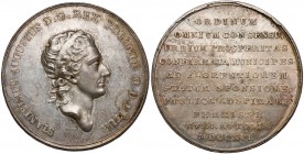 Poniatowski, Medal Uchwalenie prawa o miastach 1791 r. (Holzhaeusser)