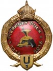 Odznaka, Pierwszy Pułk Ułanów Rycerza von Brudemanna U1 1914-1915