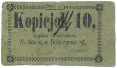 Dobrzyń, R. Stern, 10 kopiejek (XIX w.)