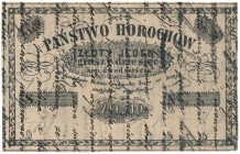 Horochów, 1 złoty 10 groszy = 20 kopiejek (XIX w.)