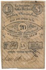 Pułtusk, Lewek Szach, 20 kopiejek 1862