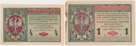 Jenerał 1/2 i 1 mkp 1916 - A (2szt)