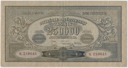 250.000 mkp 1923 - K - numeracja szeroka