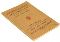 Sprawozdanie z działalności Mennicy za 1927-1930