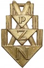 PZN Polski Związek Narciarski - Złota Odznaka za Sprawność