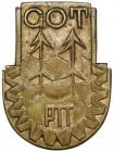 Brązowa Górska Odznaka Turystyczna GOT Polskiego Towarzystwa Tatrzańskiego PTT
