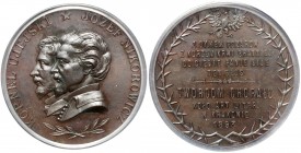 Medal Kornel Ujejski i Józef Nikorowicz 1893 r.