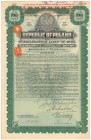 Pożyczka Stabilizacyjna, Obligacja 100 Funtów 1927