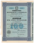 Tow. Drogi Żelaznej Podjazdowej Piotrkowsko-Sulejowskiej, 100 rubli 1906