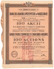 Bank dla Handlu i Przemysłu, Em.13, 100x 100 zł 1928