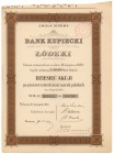Bank Kupiecki Łódzki, Em.7, 10x 540 mkp 1922
