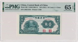 China, 10 Cents = 1 Chiao (1931)