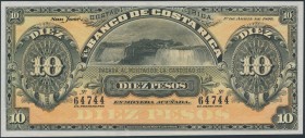 Costa Rica, 10 Pesos 1899