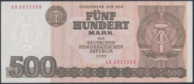 Germany, DDR, 500 Mark 1985