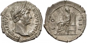 Rome, Hadrian, Denarius, 119 AD - Pudicita