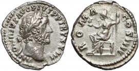 Rome, Antoninus Pius, Denarius (159-160 AD) - Roma S