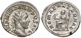Rome, Philip I Arab, AR Antoninian - Roma