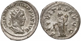 Rome, Philip I Arab, AR Antoninian - Aequitas