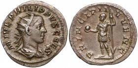 Rome, Philip II, AR Antoninian