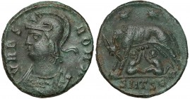 Constantine I, Follis, Thessaloniki - Urbs Roma
