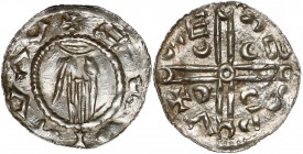 Czechy, Udalryk i Brzetysław I, Denar Ołomuniec (1028-34)