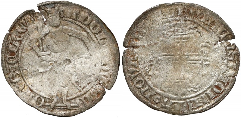 Niderlandy, Adolph I, Graf von Kleve (1368-1391), Grosz Srebro, średnica 27.4 mm...
