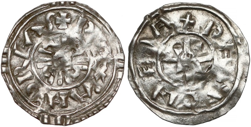 Węgry, Andrzej I (1046-61), Denar Srebro, średnica 15.5 mm, waga 0.43 g
Referen...