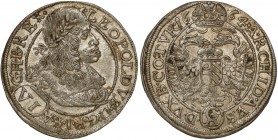 Austria, Leopold I, 6 krajcarów 1664, Wiedeń