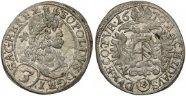 Austro-Węgry, Leopold I, 3 krajcary 1670, Wiedeń