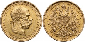 Austria, Franciszek Józef I, 20 koron 1893