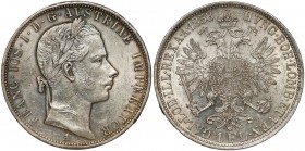 Austria, Franz Joseph I, 1 florin 1858 A