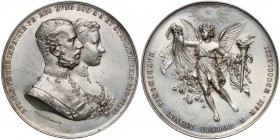 Austria, Franciszek Józef I, Medal ślub Rudolfa Habsburga 1881