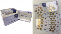 EURO coins - 12 sets of circulating coins 2002