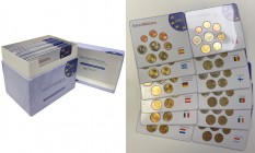 EURO coins - 12 sets of circulating coins 2002