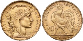 France, 20 Francs 1912