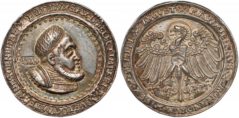 Deutschland, Sachsen, Friedrich III. der Weise, Doppelter Guldengroschen 1518, N...