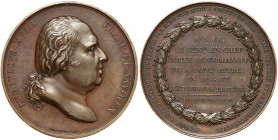 Rosja / Francja, Medal Feldmarszałek Woroncow - obrońca Rethel 1818